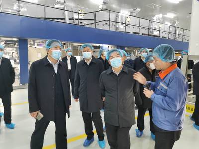 聚焦棗莊市“工業強市、產業興市”項目建設現場推進會|滕州市中材鋰膜動力鋰離子電池隔膜“濕法雙向拉伸技術”為當前國際最先進