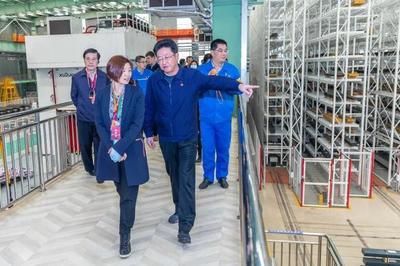 南京市國資委黨委考察南鋼國資國企高質量發展工作