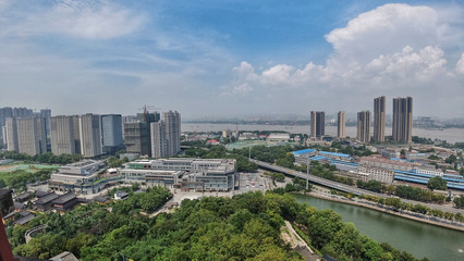 俯瞰南京美景